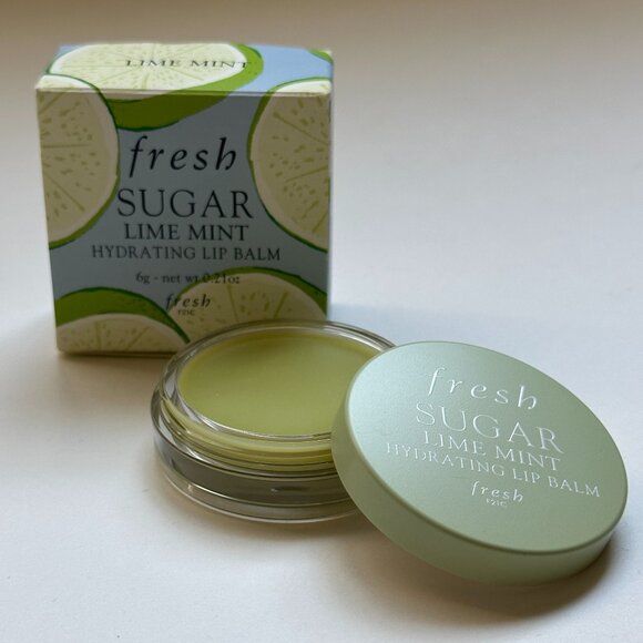 Fresh Sugar Hydrating Lip Balm | Lime Mint | Rare! - Picture 5 of 6